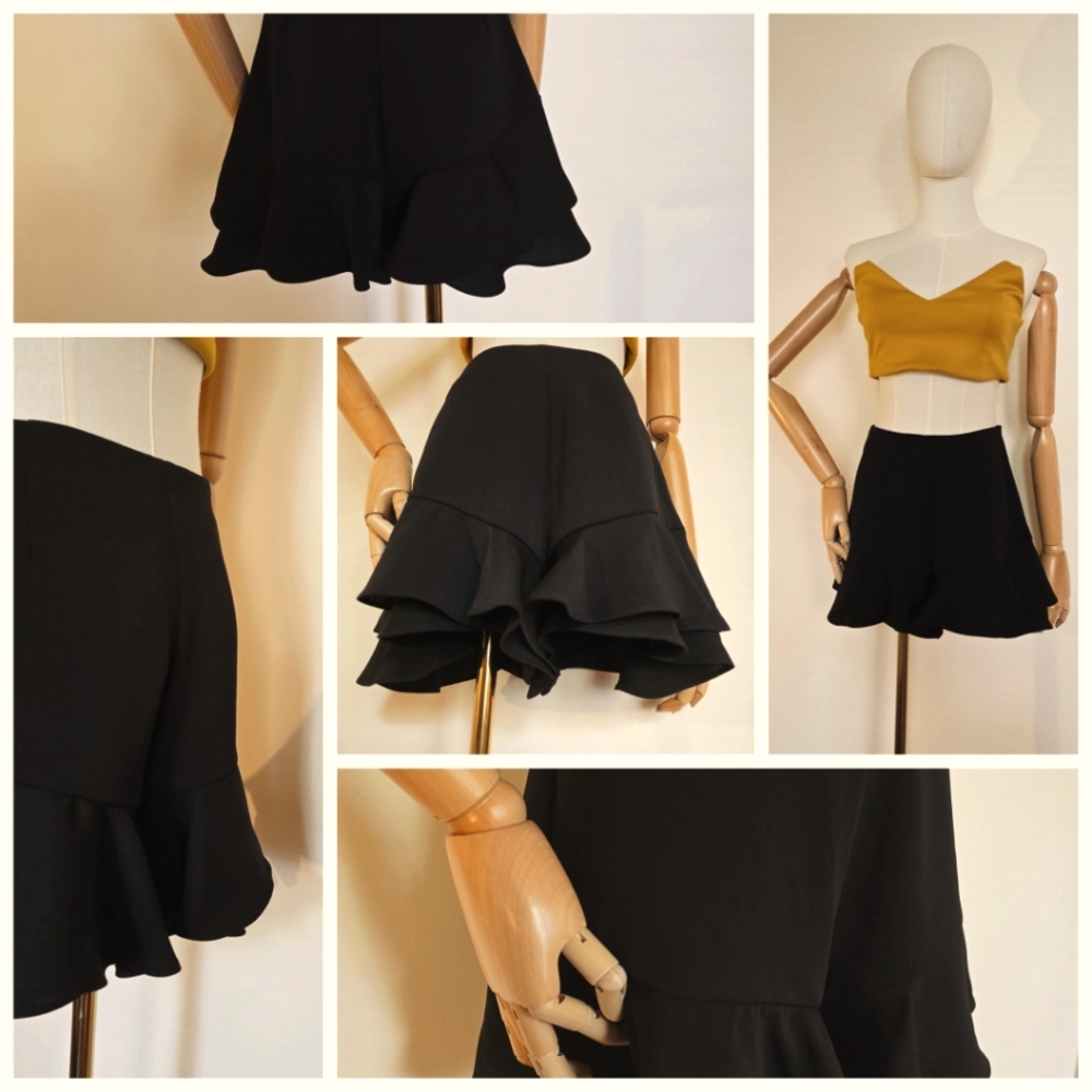ZARA Shorts with Ruffle Details